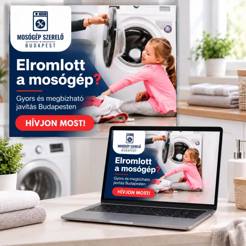 Mosógép szerelő Budapest PPC and lead generation campaign